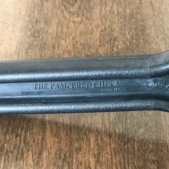 PAMPERED CHEF 9.5" BLACK NYLON POTATO VEGETABLE FRUIT MASHER #2317 - Picture 7 of 7